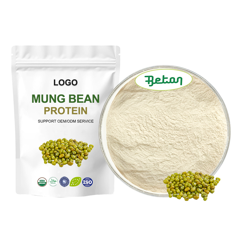 Food Grade Nature Concentrate Isolate Mung Bean Protein Powder Vegan Powder