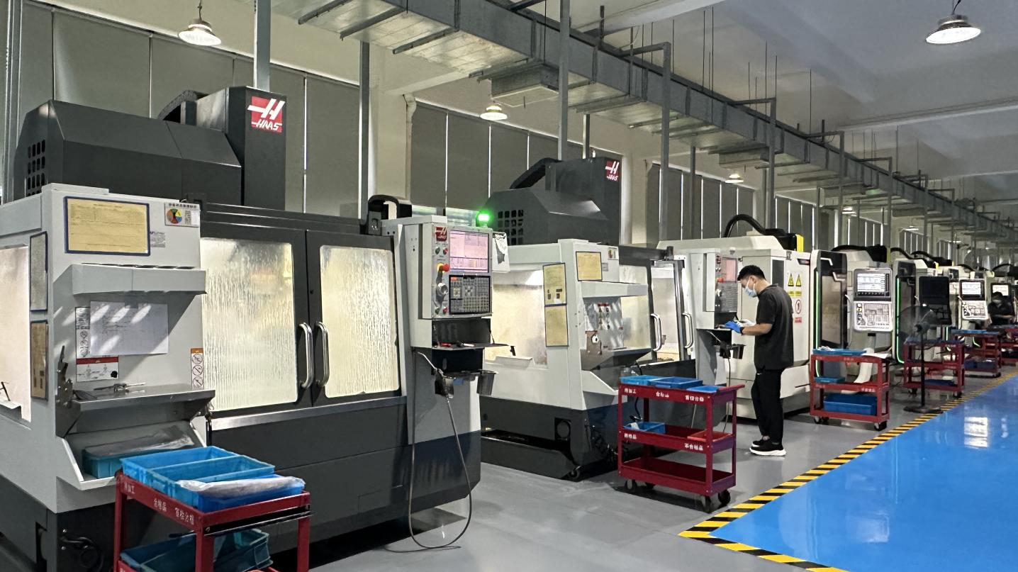 CNC machining center for high-precision orthopedic implant production
