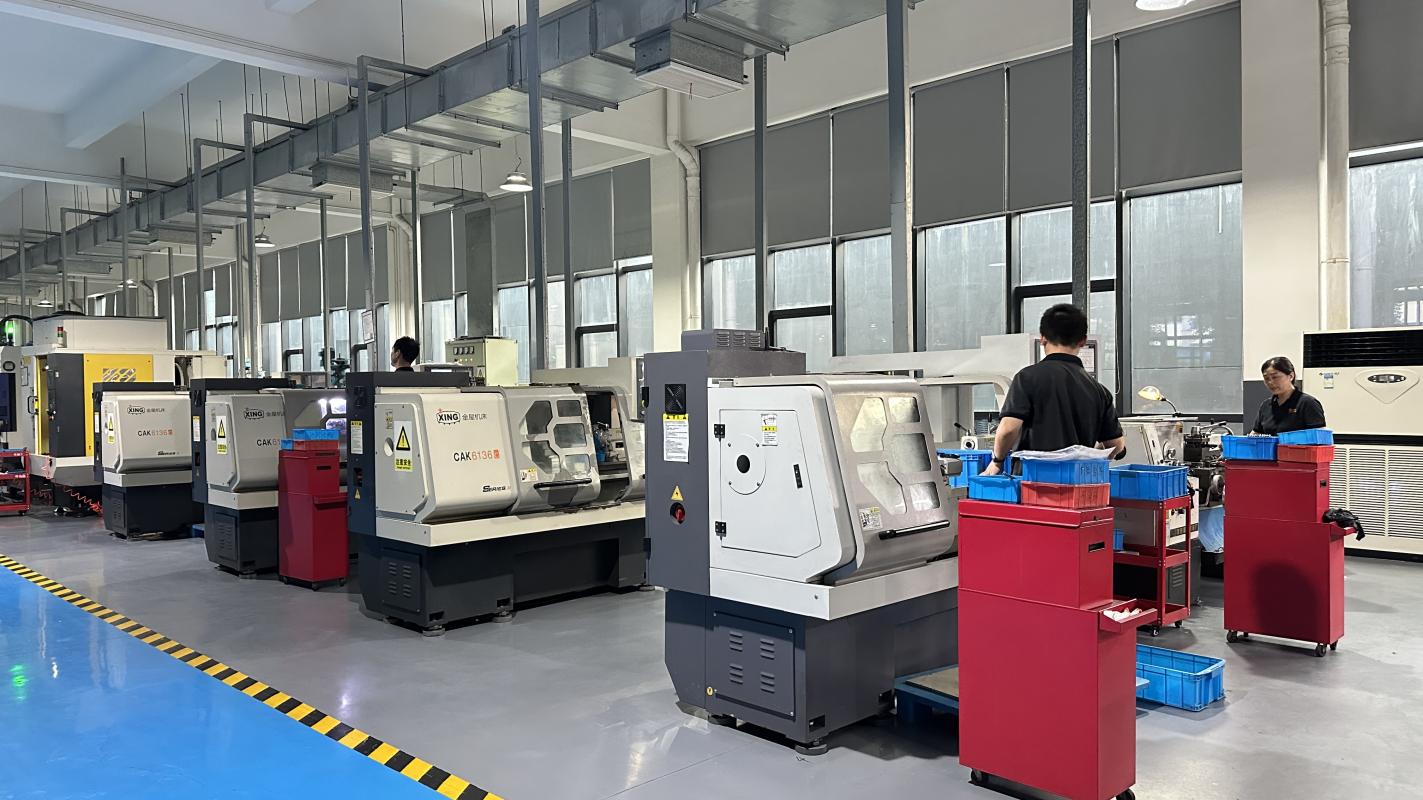 CNC lathe for turning and shaping orthopedic bone screw components