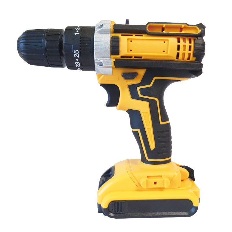 118PCS Cordless Impact Drill Set 21V Brushed Motor 2400RPM Variable Speed Electric Drill Kit for Home Repair &amp; DIY Projects
