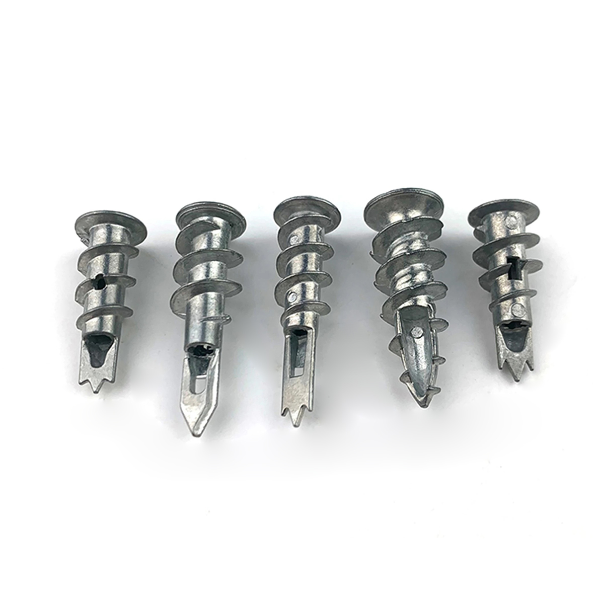 6*38 Heavy Duty Metal Zinc Alloy Easy Drive Self-drilling Self Drilling Drywall Wall Anchor Plug 38mm 1.5 M2.5