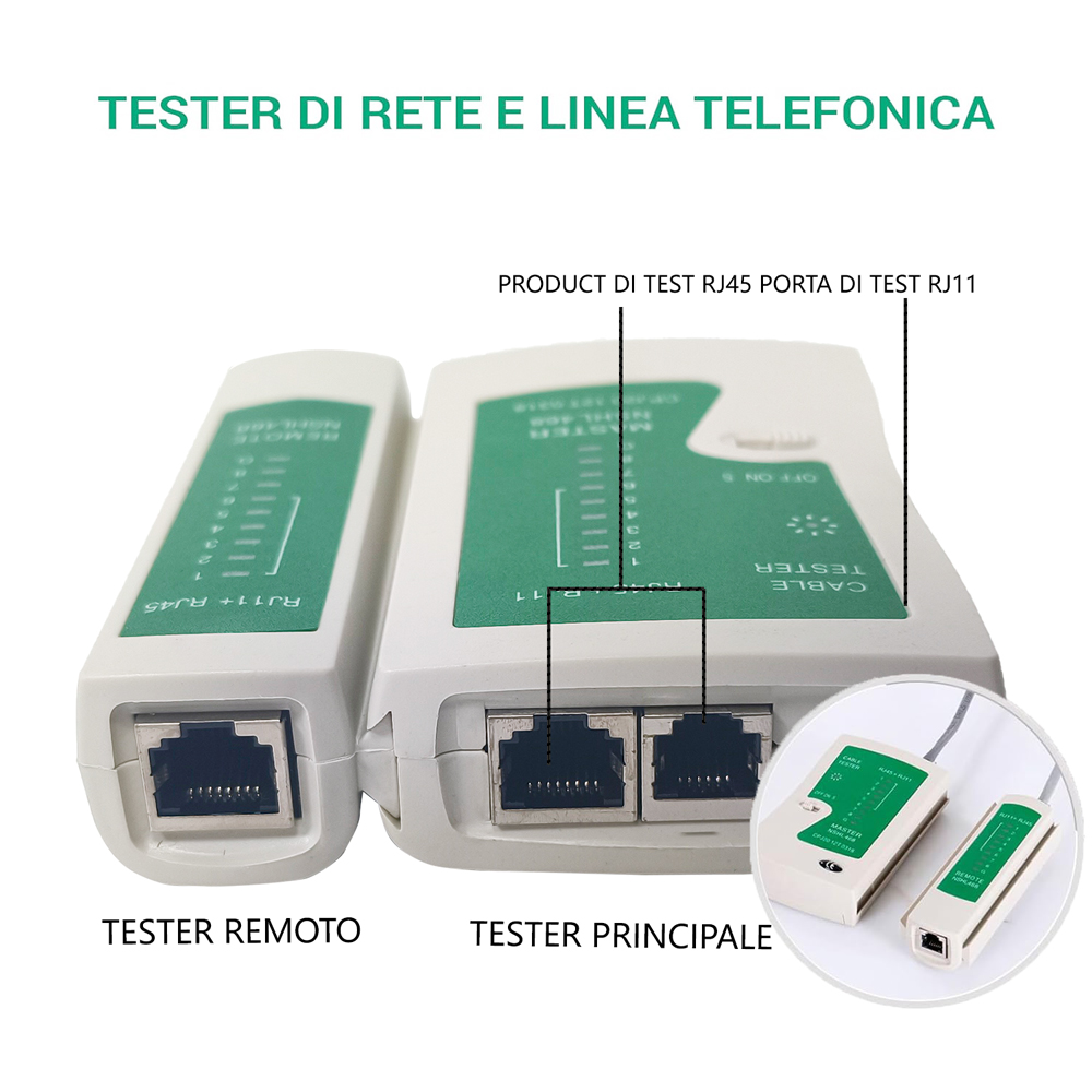 Toolkit Network Cable Lan Tester Wire Cutter Screwdriver Hand Tool Set RJ45 Crimp Pliers Network Repair Tool Kit