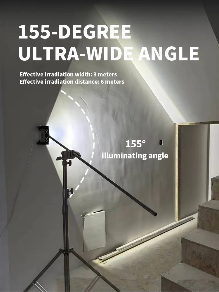 LED Wall Leveling Lighting Painting Tool Lamp for Wall Leveling and Polishing