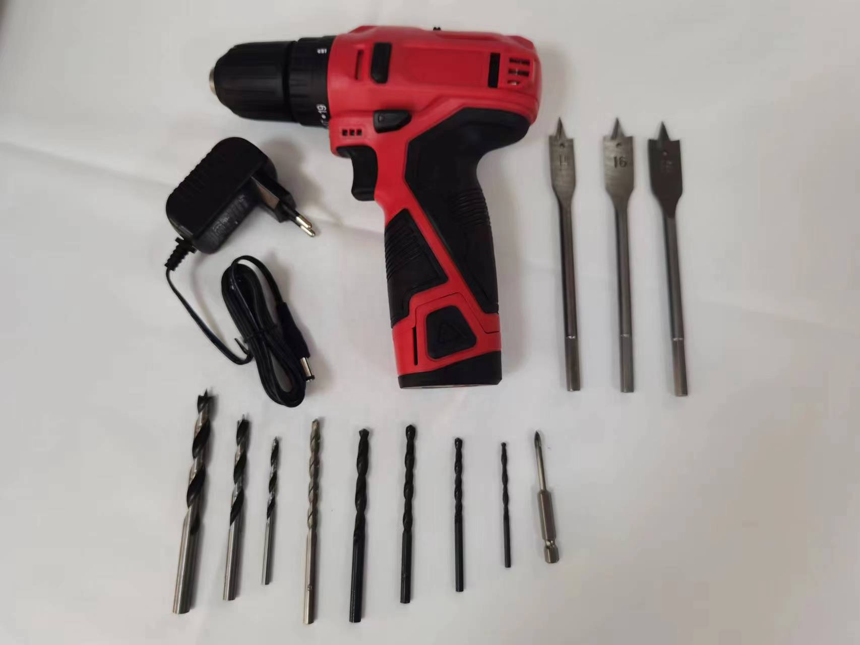 86pcs Hot Sale 10.8V Cordless Drill Set Home Repair Electric Drill Tool Set