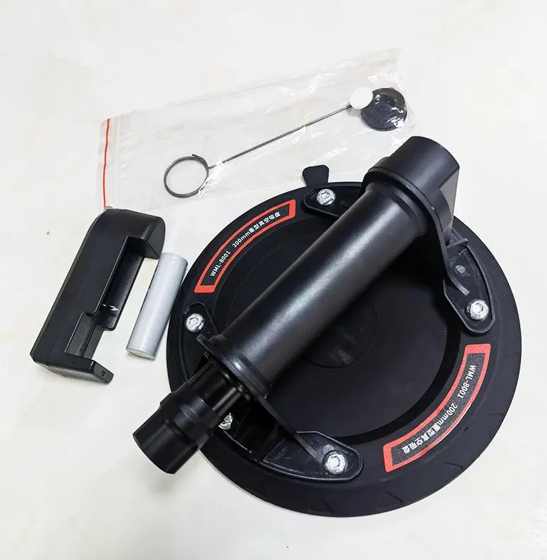 Vacuum Suction Cup 8 Inch Glass Tile Suction Lifter Plastic Handle Installation Stone Manual Air Pump Suction Cup