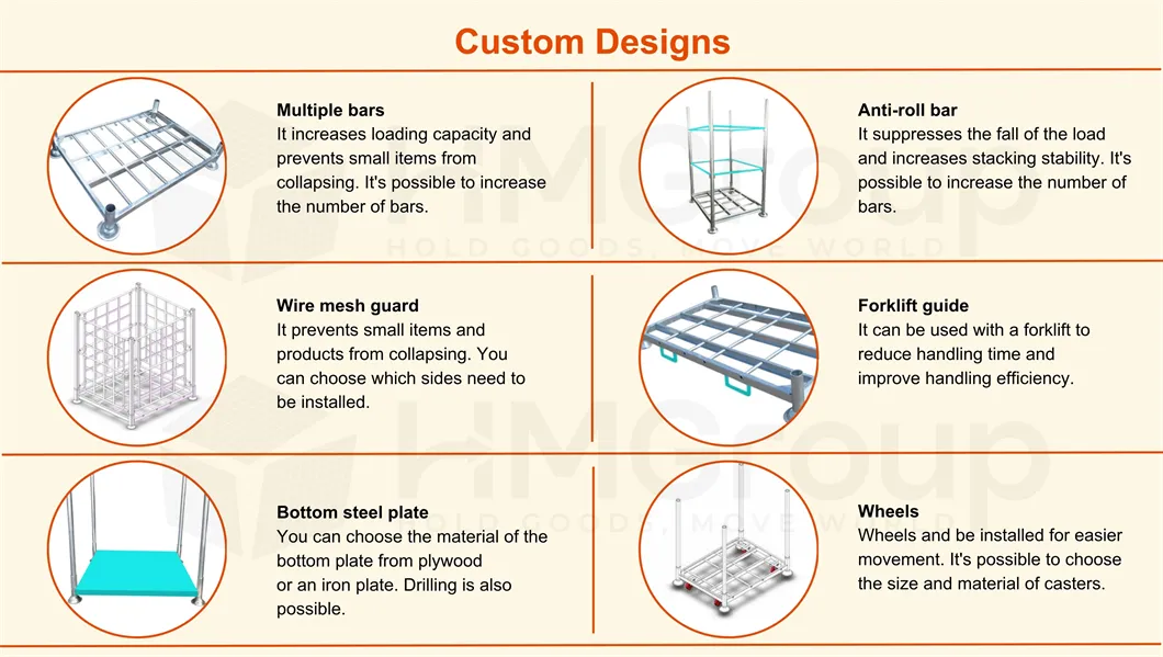 Benefits and custom designs of stacking rack system