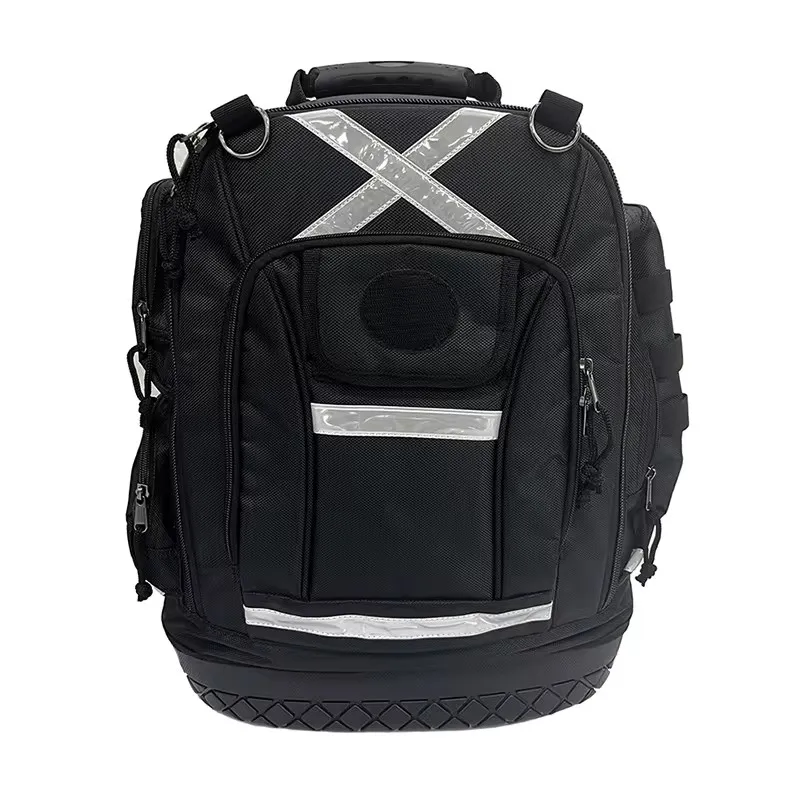 Canvas Heavy Duty Large Capacity Electrician Electrical Technician Portable Plumbing Tool Bag Backpack Tools Pack Sets