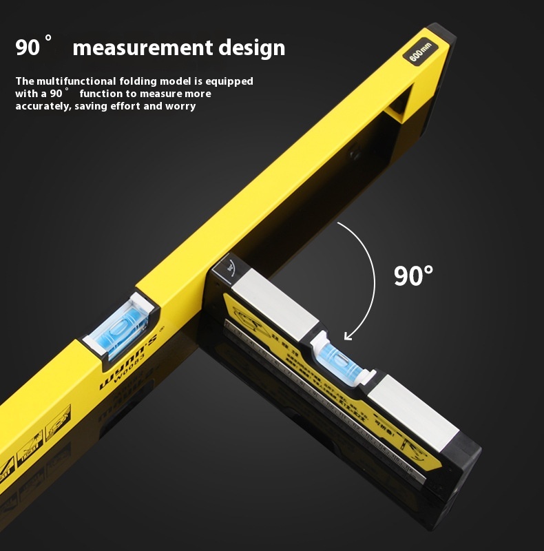 Industrial-Grade Mini Household Aluminium Alloy Spirit Level