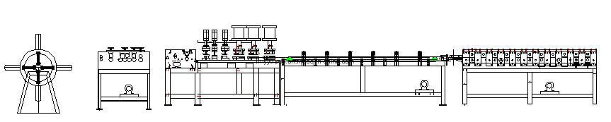 Solar Water Heater Production Line-8-Location CNC Punching Machine
