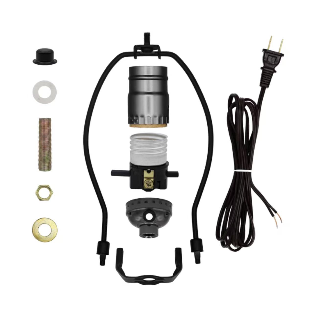 Custom Lamp Wiring Kit Factory Direct Complete Metal Lamp Repair Parts Set OEM ODM Manufacturer