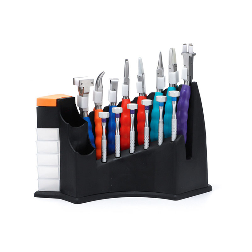 Multi - Function Eyeglass Repair Rubber Handle Tool Set