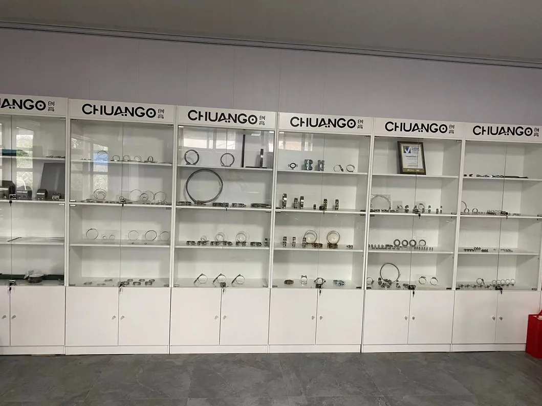 Stainless Steel Clamps Production