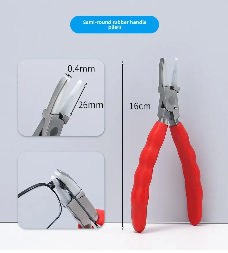 Multi - Function Eyeglass Repair Rubber Handle Tool Set Detail 5