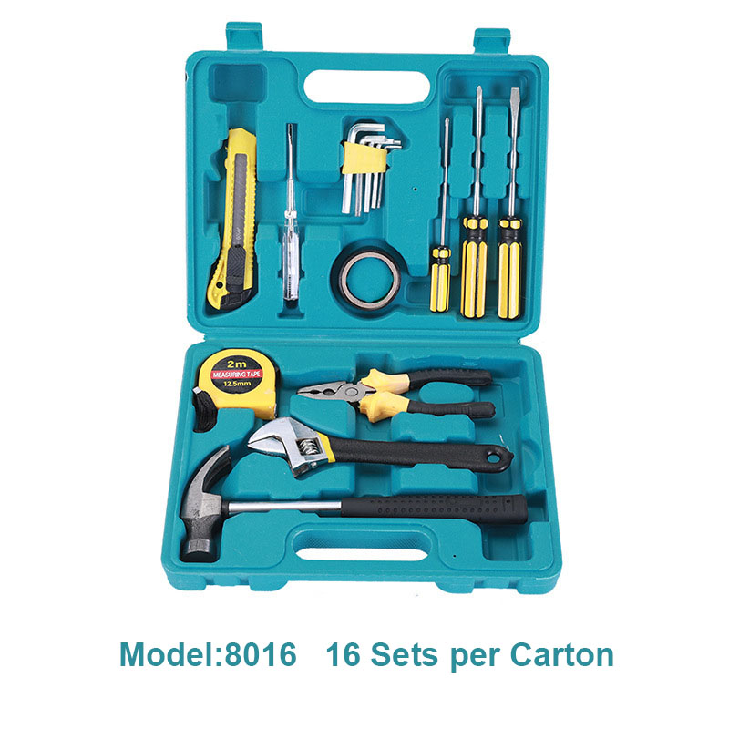 Oem Home Combination Hand Tool Kits Car Gift Toolbox Portable Auto Electrical Repair Tools Kit Household Emergency Hand Tool Set