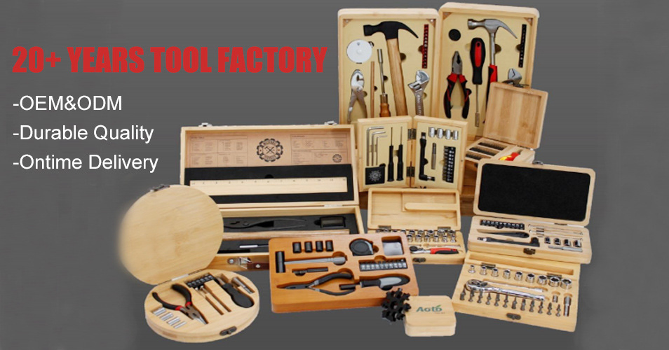 Interchangeable Bits Multi-Function Custom Logo Handyman Home Repair Tool Set