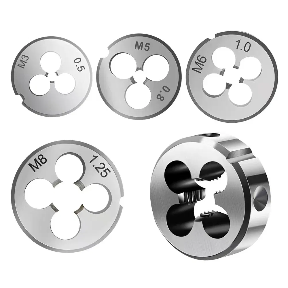 Hand Tools Thread Repair Tool Kit Threading Tap and Die Set M3-M12 Screw Thread Plugs Taper