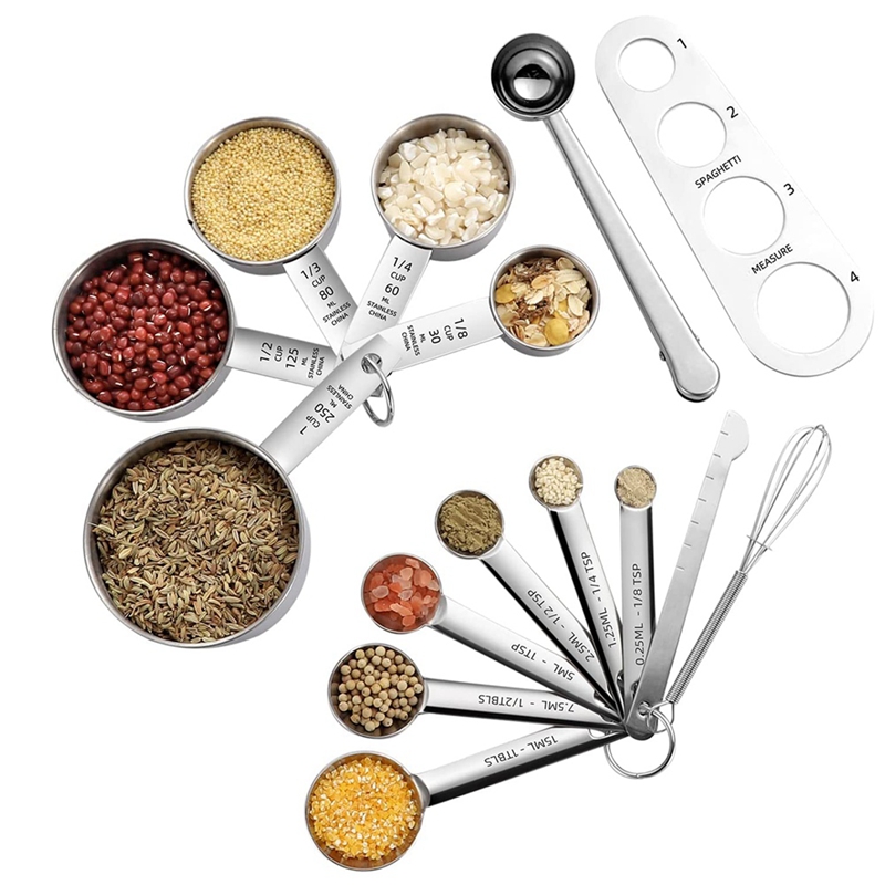 Stainless steel measuring tools