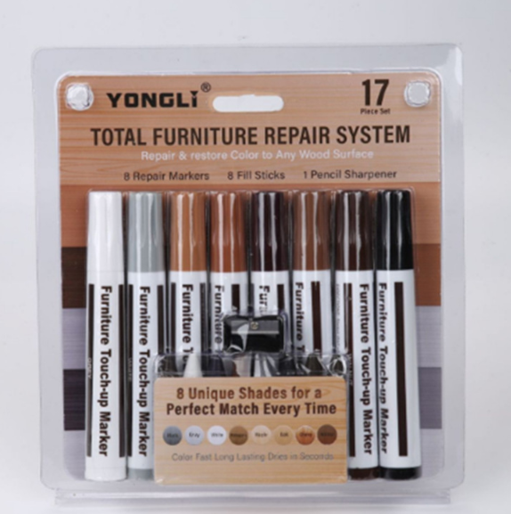 Factory Direct New 10 Colors Wood Furniture Repair Maker Set 25 in 1 tool