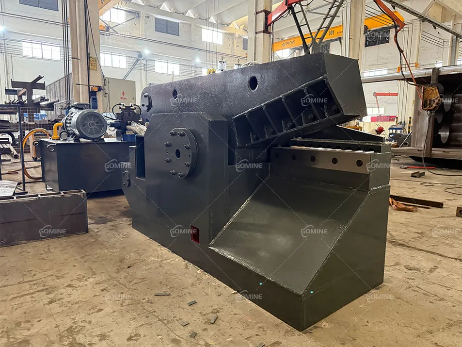 Metal Recycling Machine Hydraulic Guillotine Steel Rebar Shearing Machine Alligator Shears