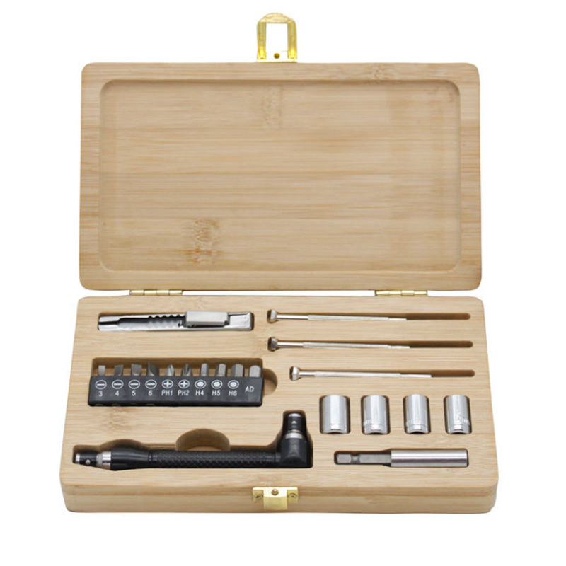 Interchangeable Bits Multi-Function Custom Logo Handyman Home Repair Tool Set