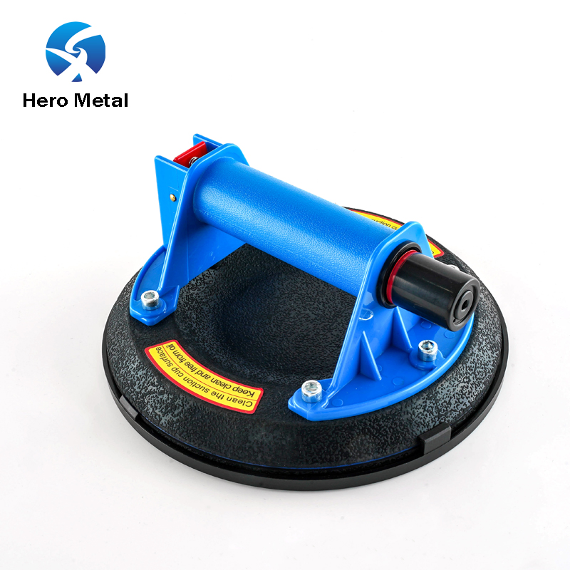 Heavy Duty 8" ABS Mounting Hand Air Pump Surfaces Rough Lifter Glass Electric Laying Vacuum Rubber Suction Cup Suction Cup