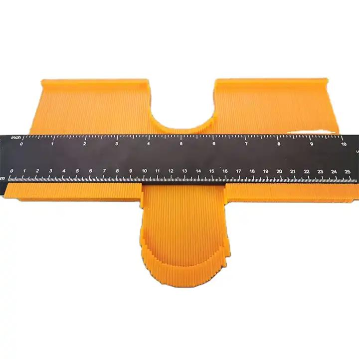 New Measuring Tools Profile Scribing Ruler Contour Gauge with Lock