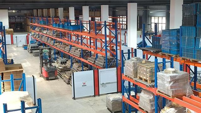 Booka Tool stamping production zone with CNC machinery for tool component manufacturing
