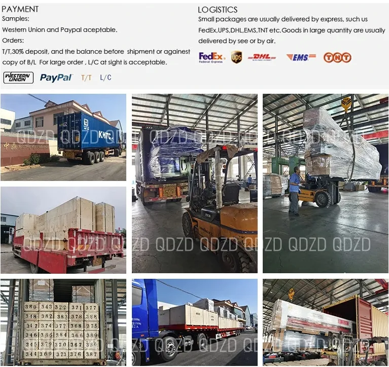 Payment Methods and Shipping Information