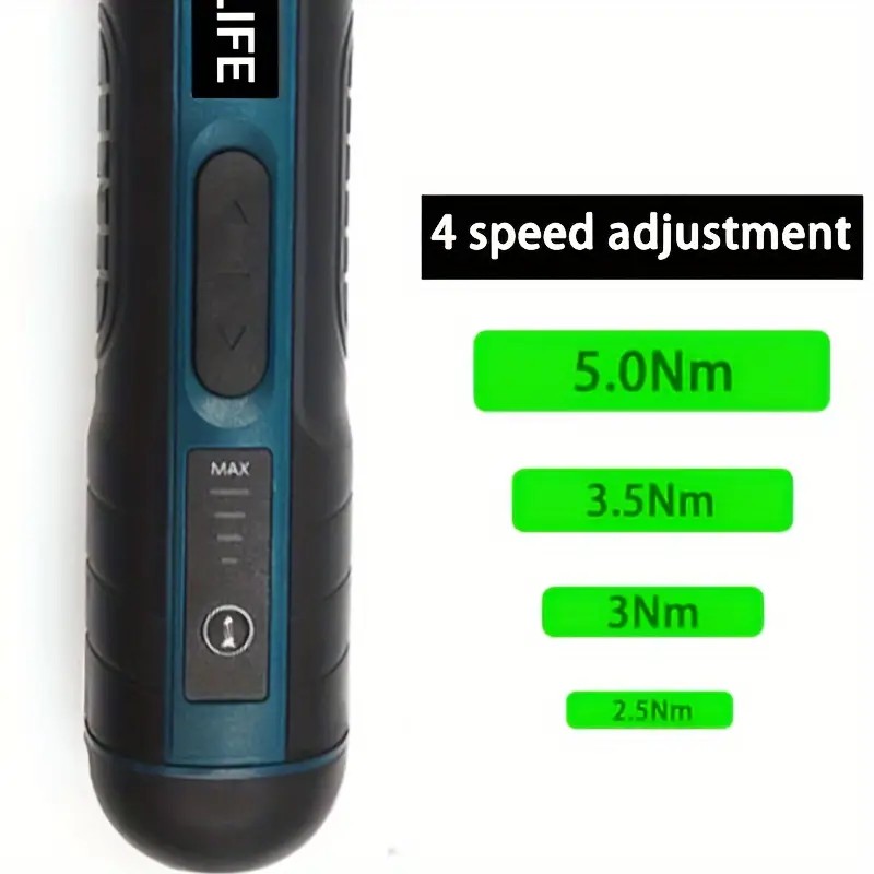 3.6V Cordless Electric Screwdriver Set 105-Piece Multi-Functional with Torque Adjustment Lithium Battery Powered