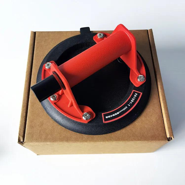 Vacuum Suction Cup 8 Inch Glass Tile Suction Lifter Plastic Handle Installation Stone Manual Air Pump Suction Cup
