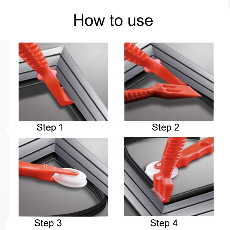 DIY Leather Strip Glazing Shovel Pressure Wheel Roller Screen Repair Tool Customizable ODM Door Window Gap Adjustment Auxiliary