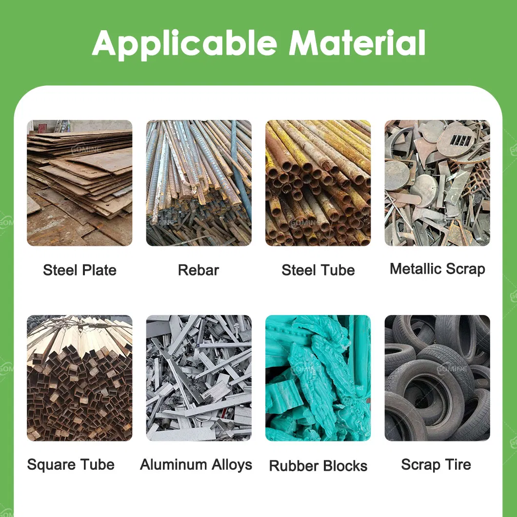 Metal Recycling Machine Hydraulic Guillotine Steel Rebar Shearing Machine Alligator Shears