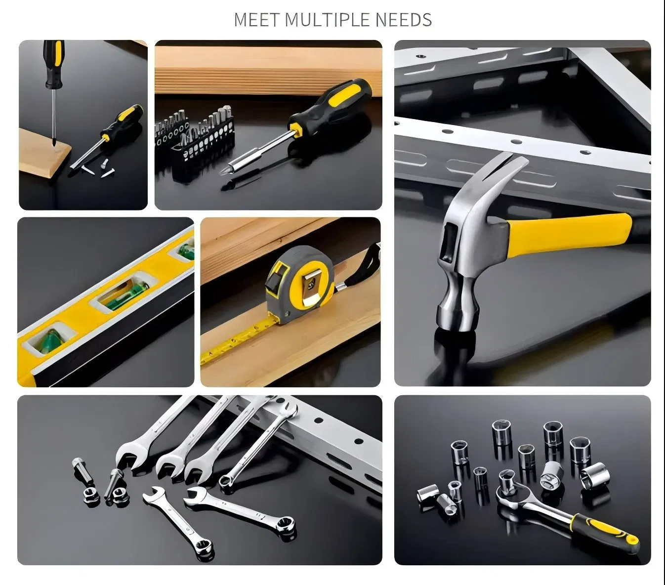 Muti Purpose Combo Kit Hand Tools Household Home Repairing DIY Tool Kits Complet Tool Set