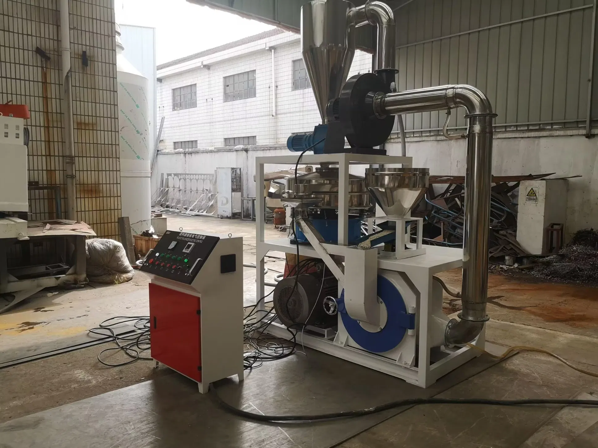 Multifunctional Plastic Pet PP PE PVC Pulverizer Miller Milling Machine