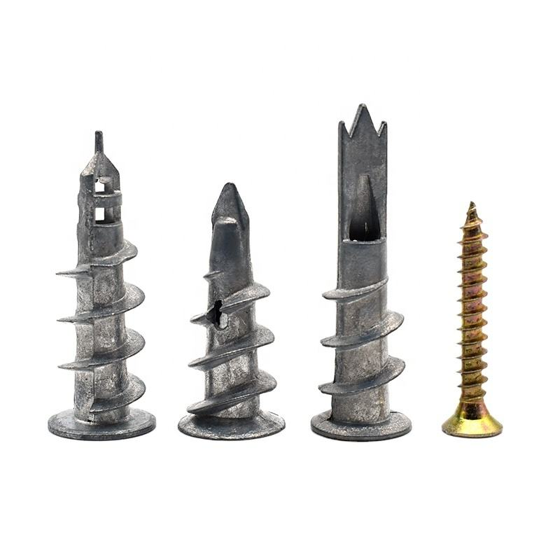 High Quality Self Drilling Drywall Anchor with Tool High Load Capacity Zinc Alloy Wall Anchor
