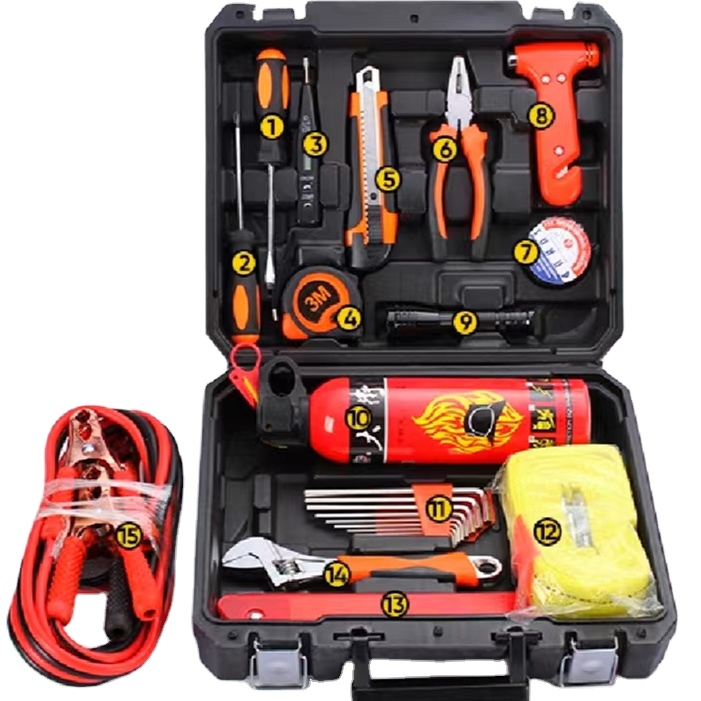 Factory Multi-functional Maintenance Toolbox Home Hardware Kit Outdoor Emergency Maintenance Kit Wholesale