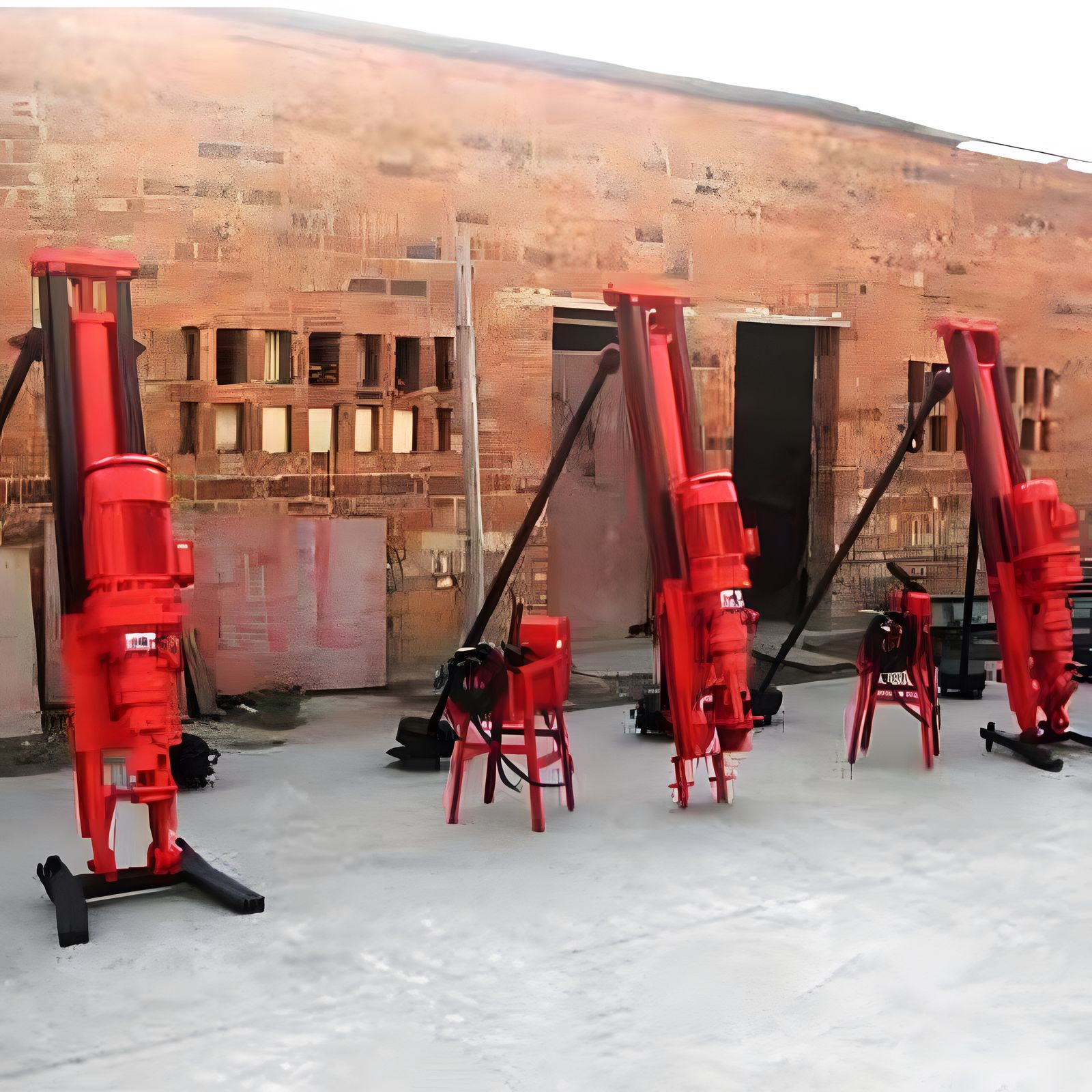 Powerful Electric Drill Tool for Concrete Anchoring and Construction Drilling