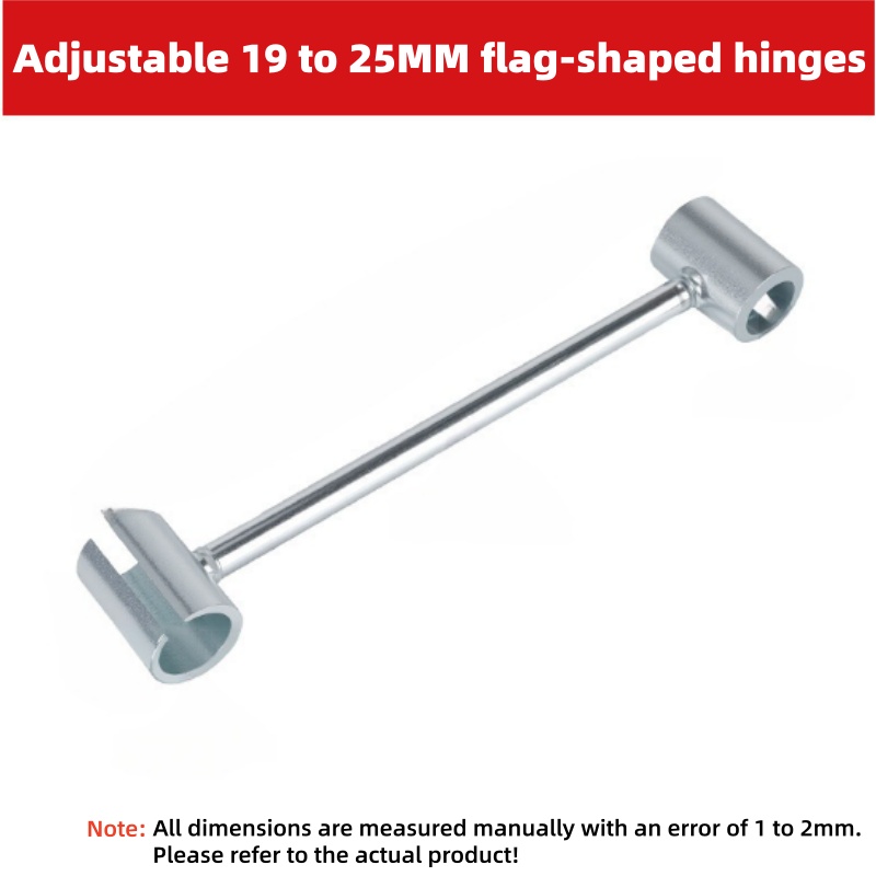 Door Gap Adjustment Wrench,flag-shaped Bright Hinge,door and Window Fireproof,theft Purification,steel Door Installation Tool