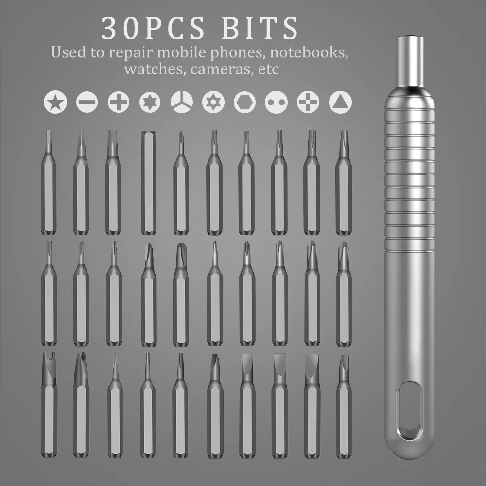 Custom Gift 31in1 Screwdriver Sets Multi-Function Professional Repair Tool Kit for Phone