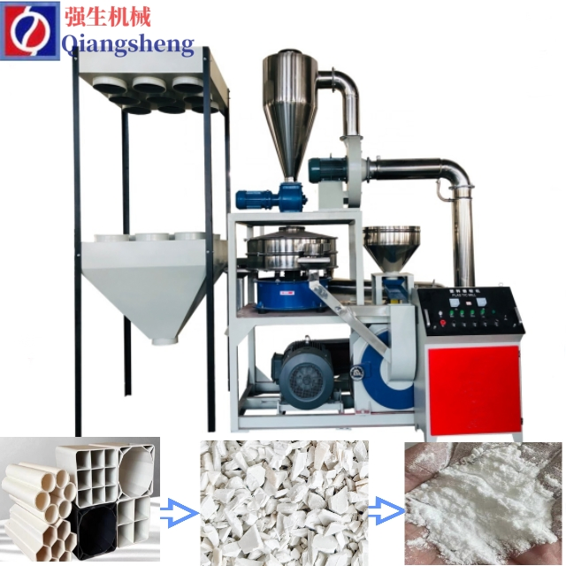 Multifunctional Plastic Pet PP PE PVC Pulverizer Miller Milling Machine