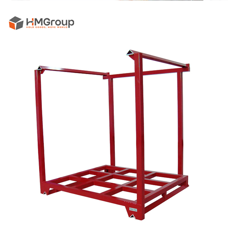 Logistics Warehouse Storage Stacking Adjustable Portable Pallet Tainer Rack System