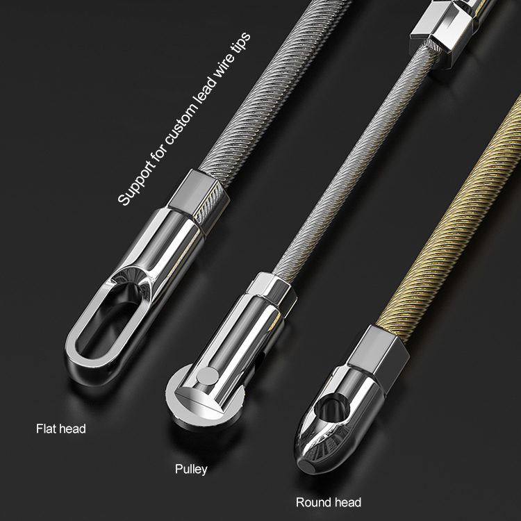 Heavy Duty Steel Electric Cable Puller Professional Ratchet Retractable Wire Cable Tool