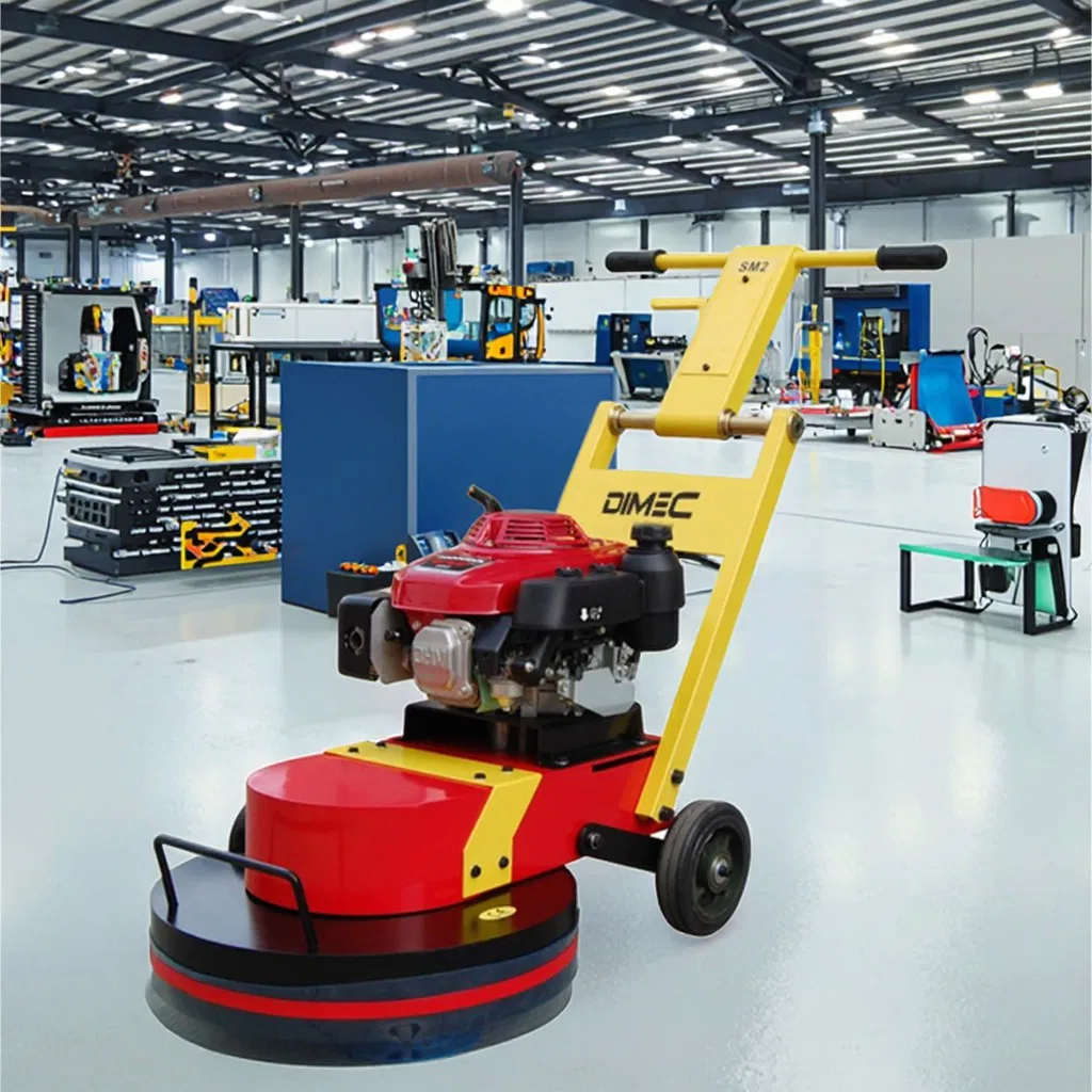 Dust-Free Concrete Grinder Floor Leveling Machine Motor Gearbox Engine Automatic Floor Grinder
