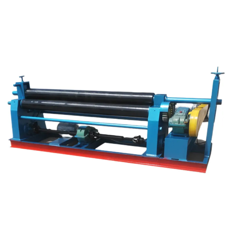 Pipe Rolling Machine Sheet Metal Steel Plate Tube Bending Roller Machine