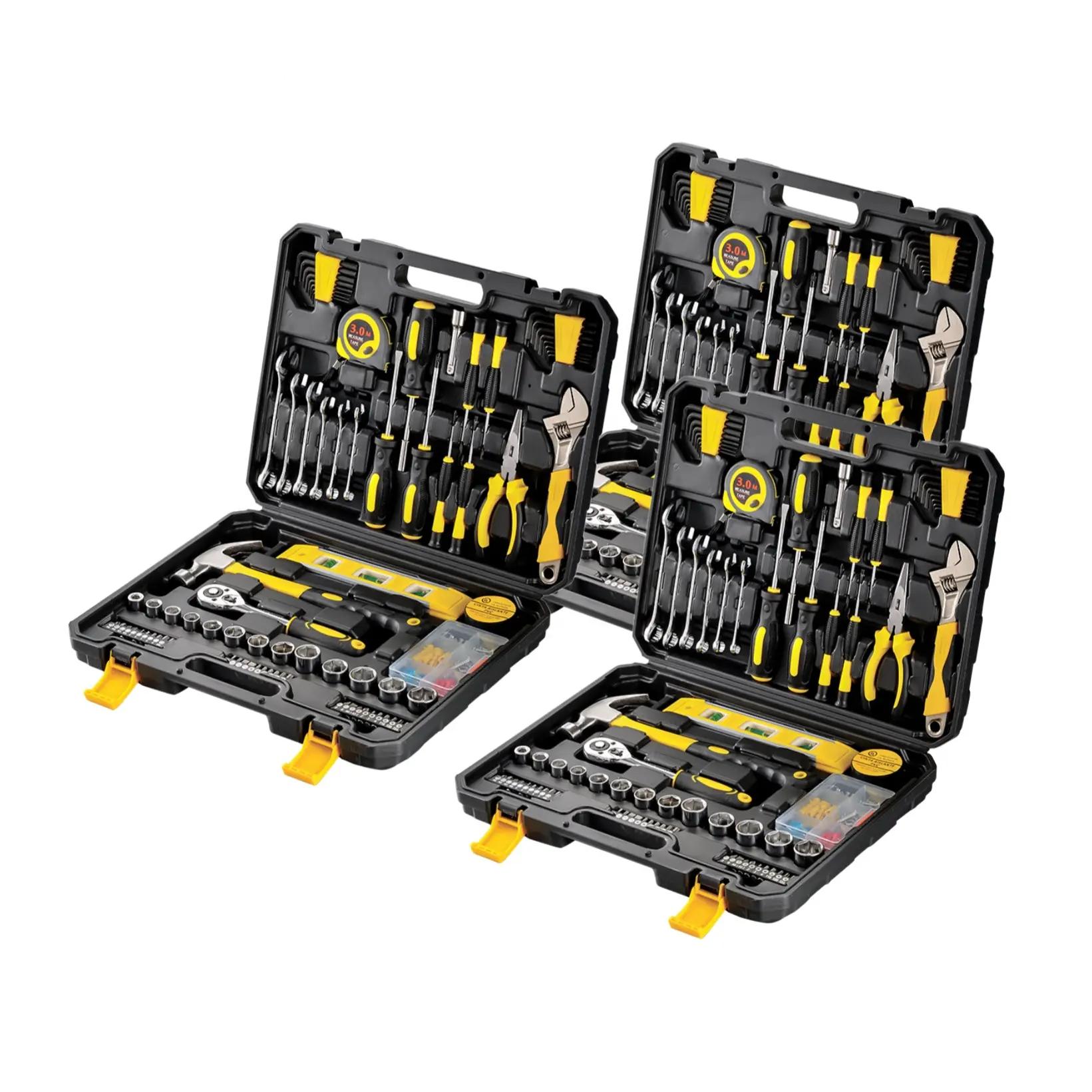 Certified 108PCS Household Emergency Kit All-in-One Home &amp; Garden Repair Tool Set with Hard Case OEM Available