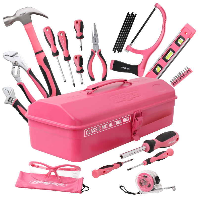 DD2218 32PCS Homeowner Tool Set Hardware With Storage Box DIY Home Repairs Household Repairing Gardening Hand Tool Kit