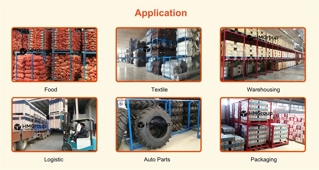 Logistics Warehouse Storage Stacking Adjustable Portable Pallet Tainer Rack System
