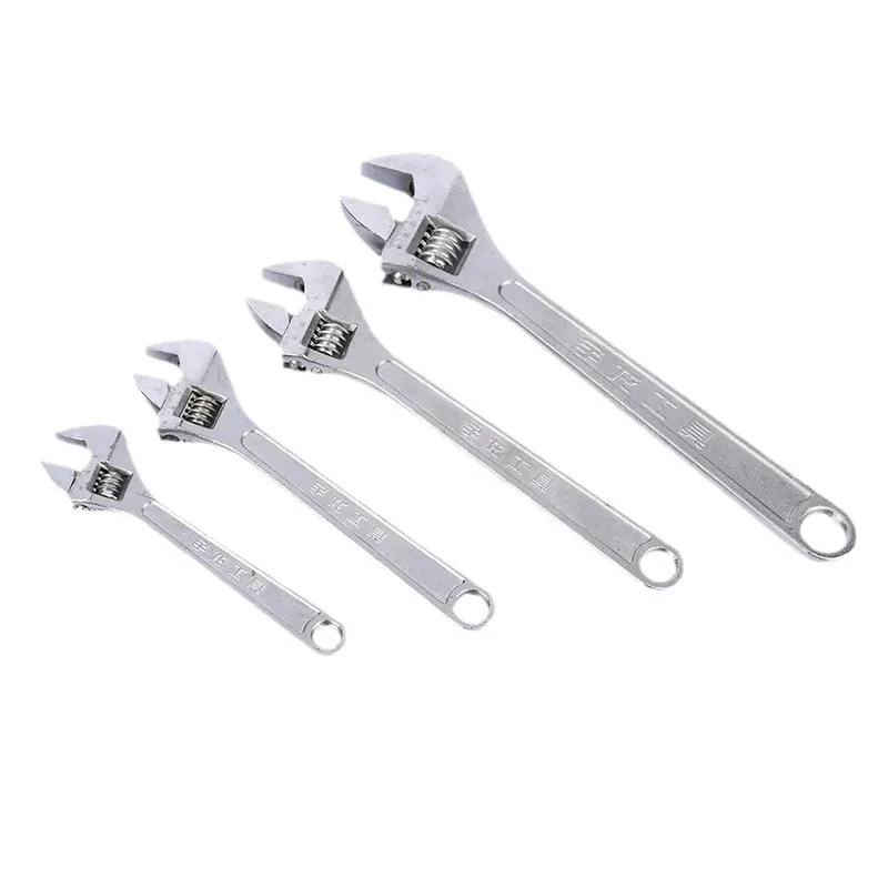 Drop-Forged Adjustable Wrench Set