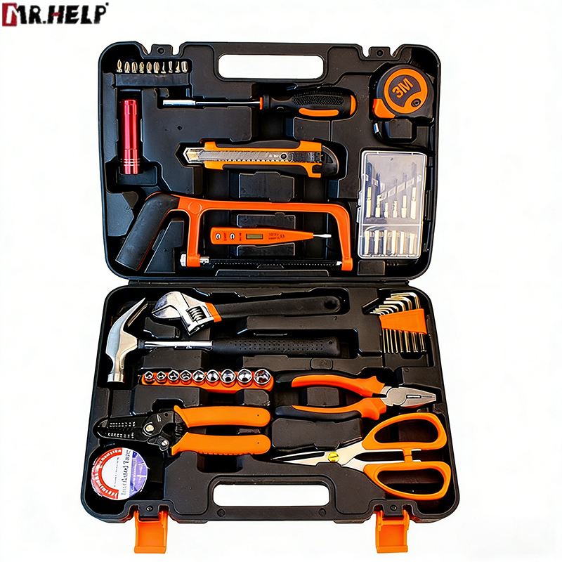 Professional 46PCS Multi-Function Hand Tool Set Repair Hand Tool Kit Blow Case