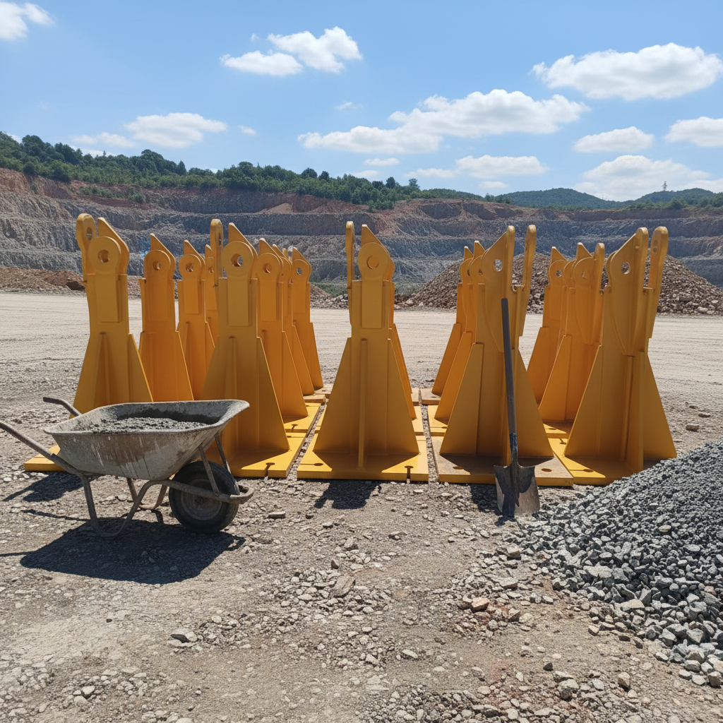 Q355B High Strength Steel Tower Crane Wall Tie Anchor Base Precision Holes for Fast Field Installation